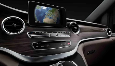 Πρώτες εικόνες από το εσωτερικό της Mercedes V-Class