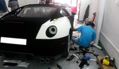 Ferrari από... βελούδο