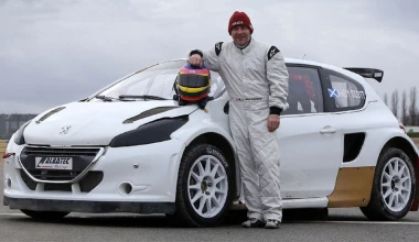 Ο J. Villeneuve στο Π. Π. Rallycross