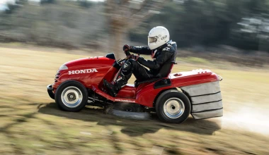 Ρεκόρ ταχύτητας για το… τρακτέρ της Honda
