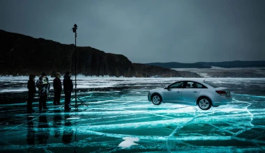 Πάγος, φώτα, ένα Cruze και μπόλικη φαντασία