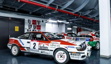 Τα rally cars της Toyota