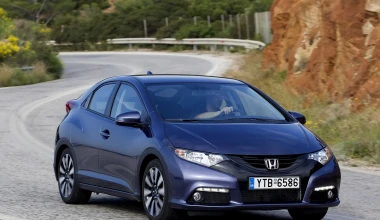 Από 15.240 ευρώ το ανανεωμένο Honda Civic MY14