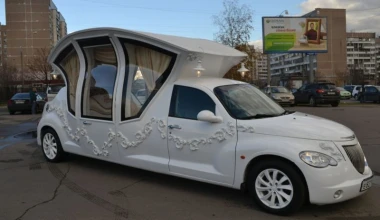 Λιμουζίνα άμαξα για Ρωσίδες νύφες

