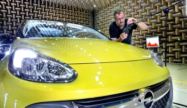 Δοκιμές ήχου στο Opel Adam Rocks