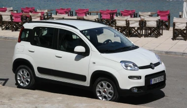 Βολτάρουμε με Fiat Panda Trekking Twinair