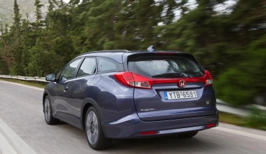 ΔΟΚΙΜΗ: Honda Civic Tourer 1.6 i-DTEC 120 PS