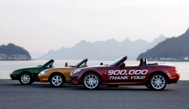 Οι 3 γενιές του Mazda MX-5 