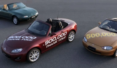 Οι 3 γενιές του Mazda MX-5
