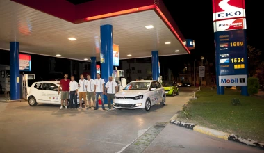 Ρεκόρ οικονομίας με VW up! και Polo - Ημέρα 1η