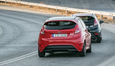 Ford Fiesta RED & BLACK με 140 ίππους