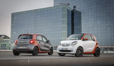 ΟΔΗΓΟΥΜΕ τα νέα Smart Fortwo & Forfour