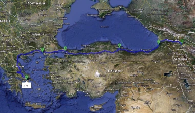 ROUTE 2012: Ελλάδα-Τουρκία-Γεωργία