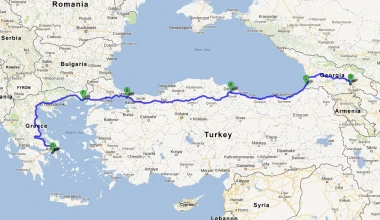 ROUTE 2012: Greece-Turkey-Georgia