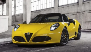 Alfa Romeo 4C Spider στο Detroit