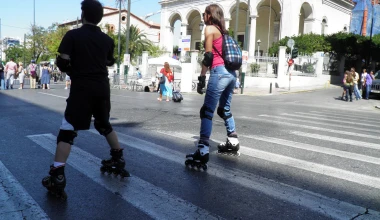 Πανεπιστημίου: κλειστή στα ΙΧ, ανοιχτή στον κόσμο