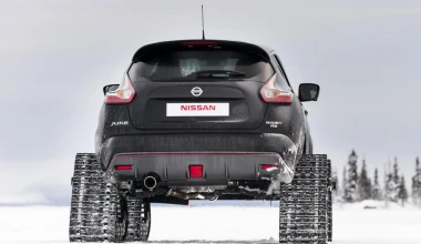 Nissan Juke RS με… ερπύστριες (VIDEO)