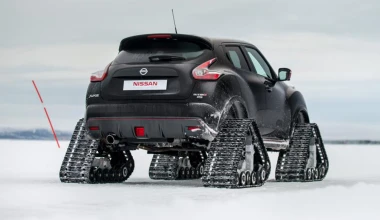 Nissan Juke RS με… ερπύστριες (VIDEO)