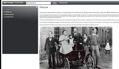 Ηλεκτρονικό Portal με την ιστορία της Mercedes