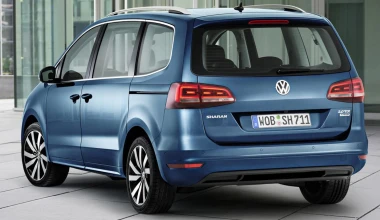 VW Sharan facelift