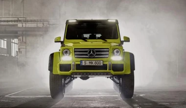 H Mercedes G500 4x4^2 concept εν δράσει