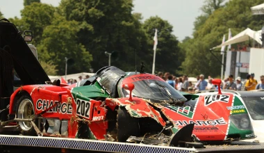 Τράκαρε το σπάνιο Mazda 767B