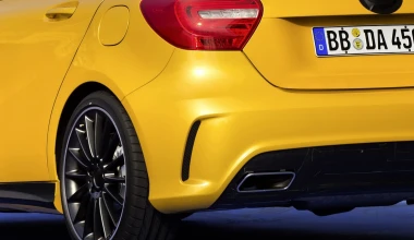 Mercedes A45 AMG: Πρώτες εικόνες