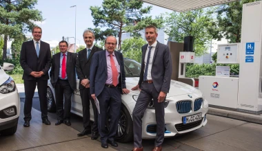 Σταθμός ανεφοδιασμού υδρογόνου από BMW και Total