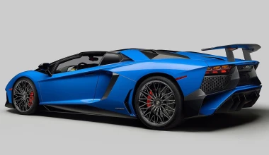 Αποκάλυψη της Lamborghini Aventador SV Roadster