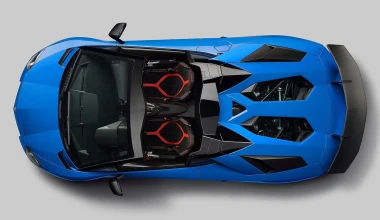 Αποκάλυψη της Lamborghini Aventador SV Roadster