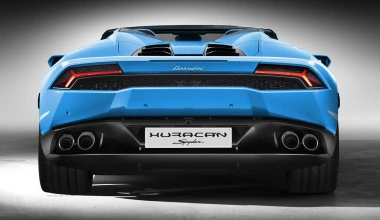 Νέα Lamborghini Huracan Spyder 