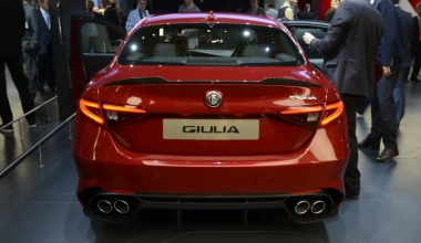 Alfa Romeo Giulia QV στη Φρανκφούρτη