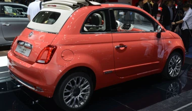 To ανανεωμένο Fiat 500 στη Φρανκφούρτη