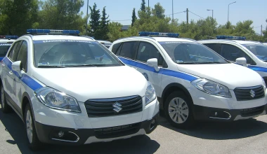 226 Suzuki SX4 S-CROSS για την Ελληνική Αστυνομία