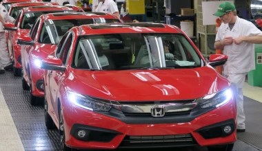 Στην γραμμή παραγωγής το νέο Honda Civic sedan