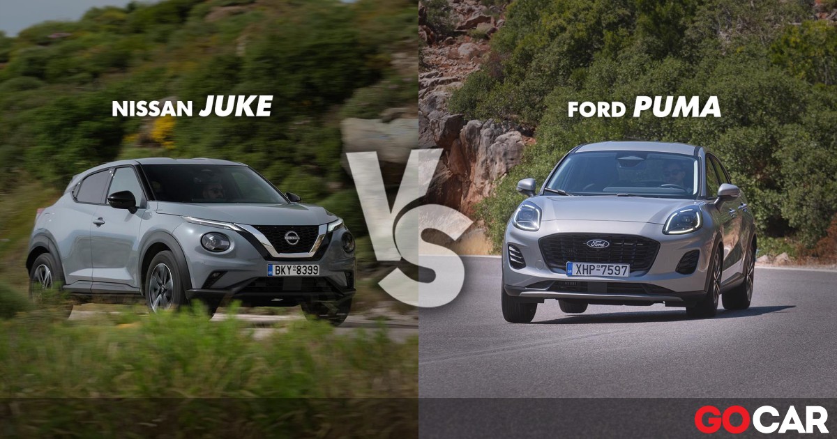Ford Puma vs Nissan Juke: Τα B-SUV με χαρακτήρα! - Πρόκειται για δύο B ...