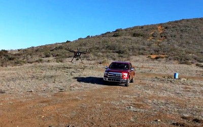 Επικοινωνία αυτοκινήτου με Drone από τη Ford