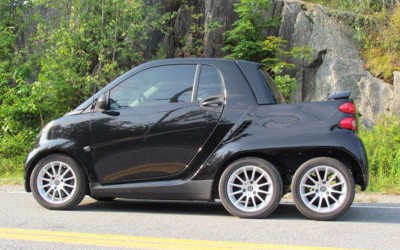 6τροχο Smart ForTwo pickup