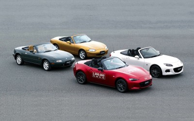 Ένα εκατομμύριο Mazda MX-5