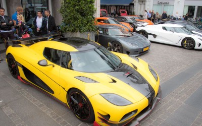1η συγκέντρωση ιδιοκτητών Koenigsegg (video)