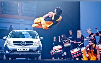 Mercedes Citan: Ντεμπούτο με BATALA & parkour