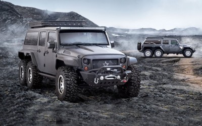 Κινέζοι έκαναν το Jeep Wrangler 6x6