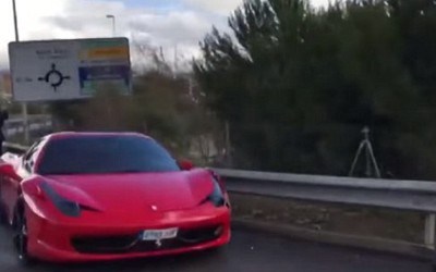 Ο Neymar τράκαρε τη Ferrari του (video)