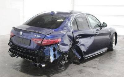 Τράκαρε την Giulia QV και την πουλάει