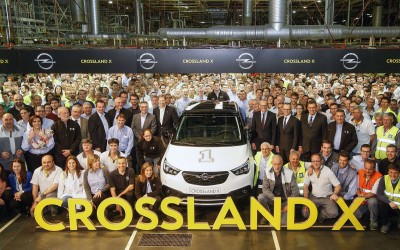 Ξεκίνησε η παραγωγή του Opel Crossland X