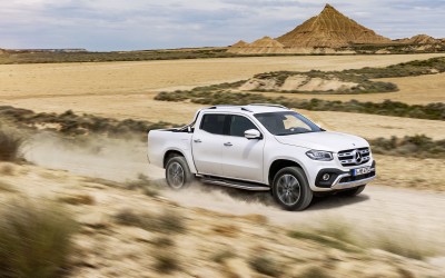 Το πρώτο pick up της Mercedes-Benz (vid)