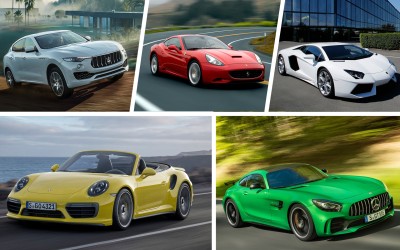 Τα ασφάλιστρα που πληρώνουν 5 supercars στην Ελλάδα