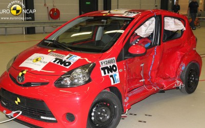 EuroNCAP: Τρία αστέρια για Toyota Aygo

