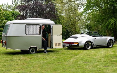 Porsche 911 Carrera 3.2 Speedster με ασορτί trailer