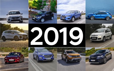 Top 10 δοκιμές του GOCAR το 2019